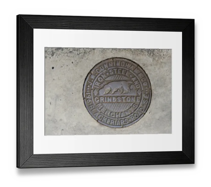 Framed Print : Ironwork DP094925