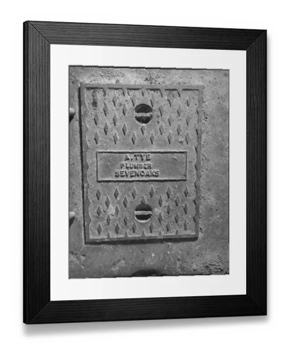 Framed Print : Ironwork BB040542
