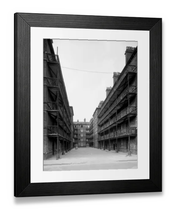 Framed Print : Beaconsfield Buildings a83  /  01849