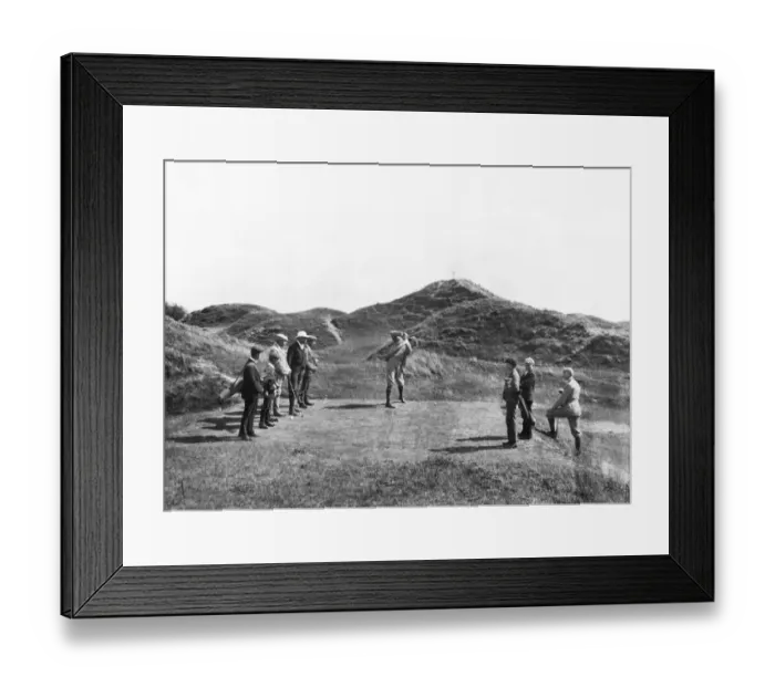 Framed Print : Golfers CC025340