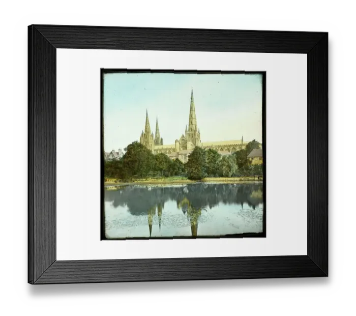 Framed Print : Lichfield Cathedral MOX01  /  01  /  001