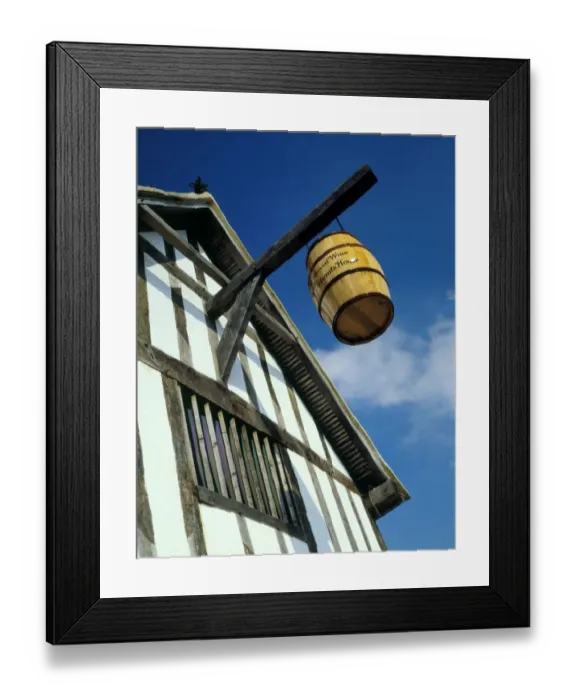 Framed Print : Medieval Merchants House J880160