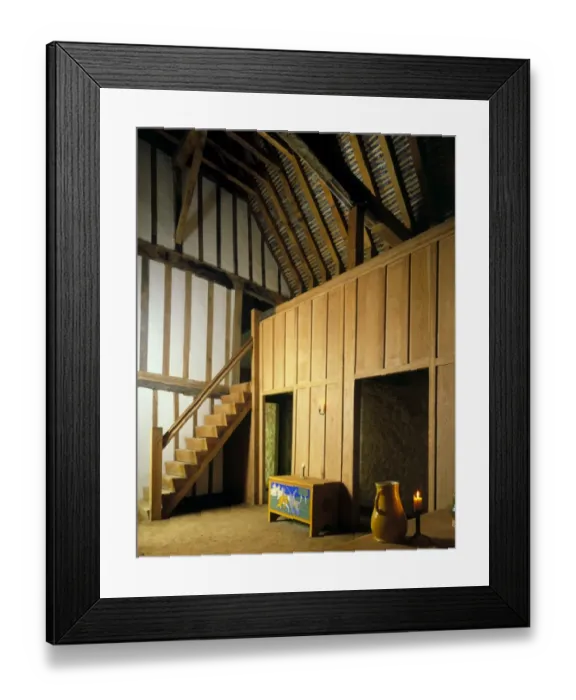 Framed Print : Medieval Merchants House J880161