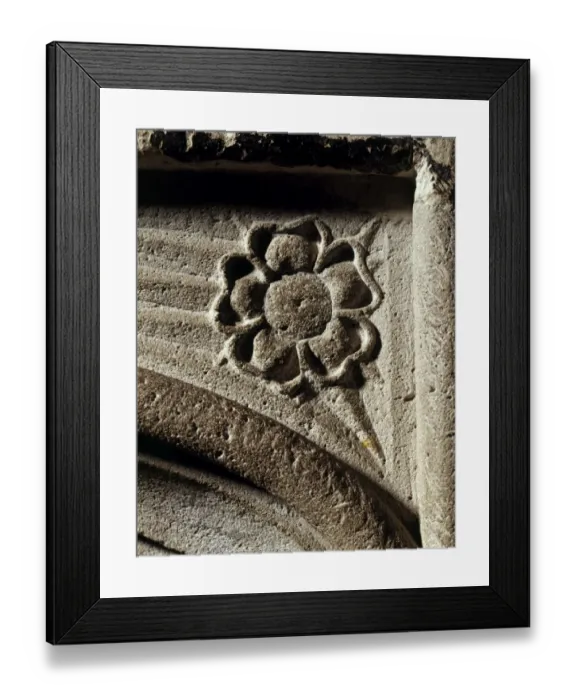 Framed Print : Tudor rose, Dover Castle J970005