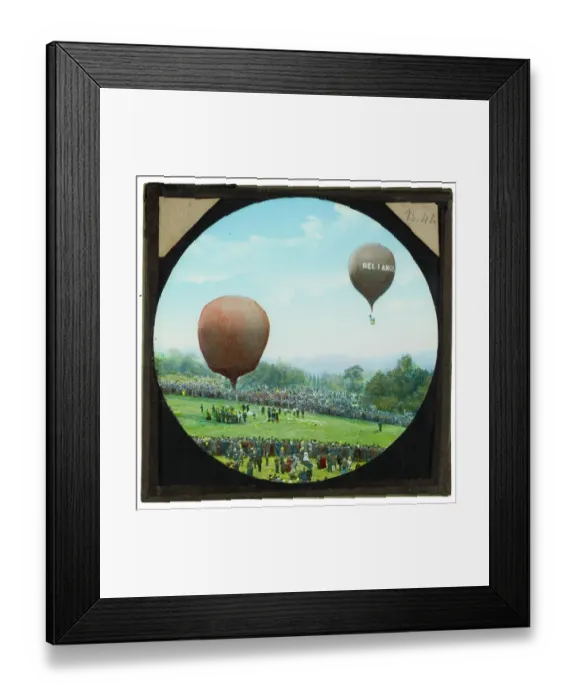 Framed Print : ballooning CVS01_01_041