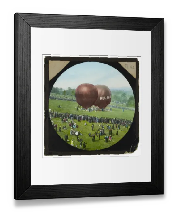 Framed Print : ballooning CVS01_01_039