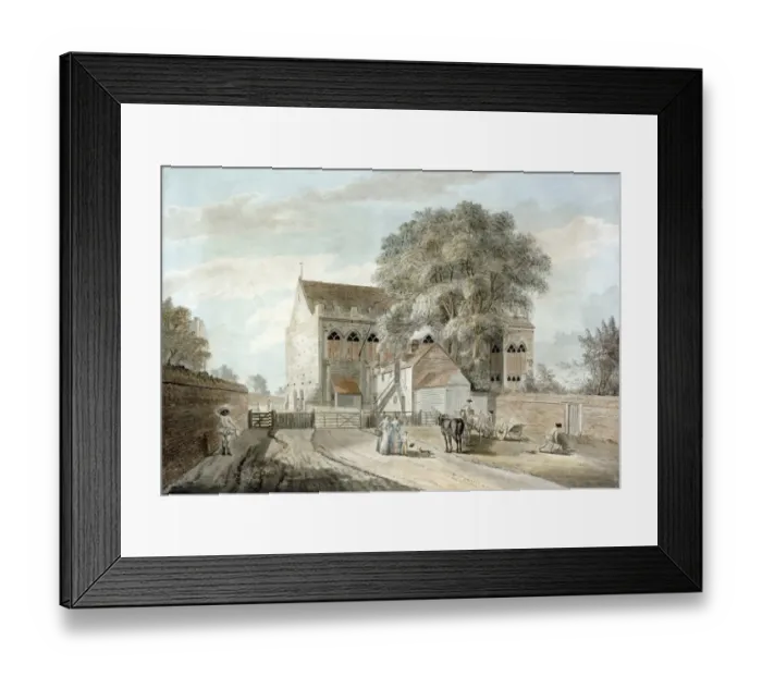 Framed Print : View of the Great Hall. Eltham Palace J000081