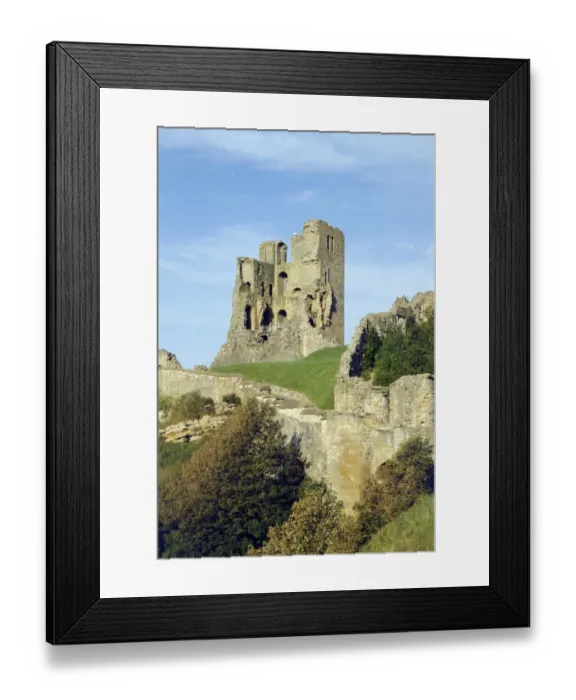 Framed Print : Scarborough Castle K000244