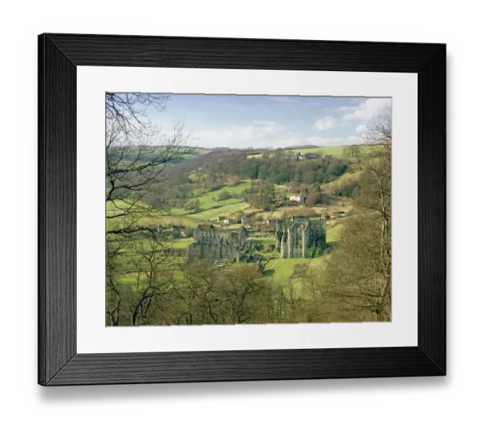 Framed Print : Rievaulx Abbey J870075
