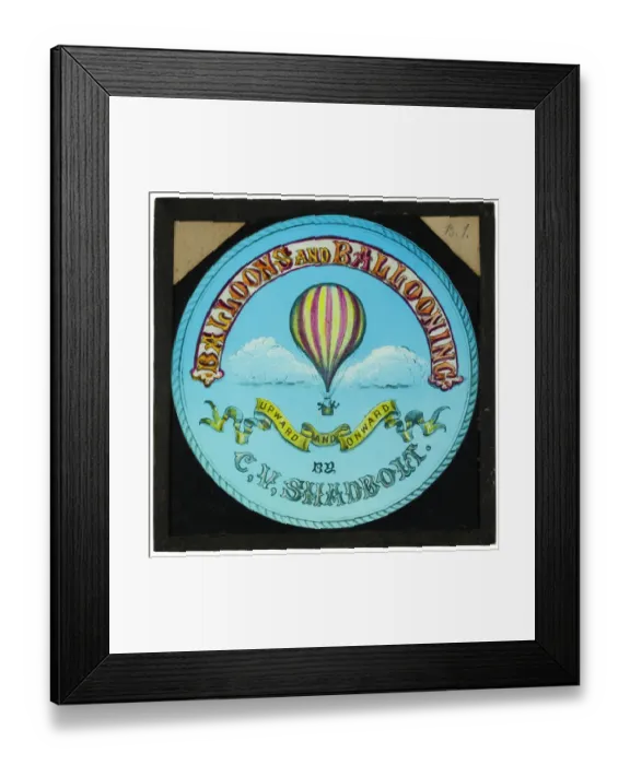 Framed Print : Balloons and ballooning CVS01_01_001