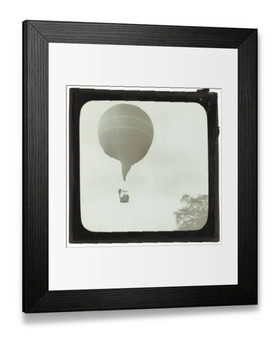 Framed Print : Balloon flight CVS01_01_068 Framed Print : Balloon flight CVS01_01_068