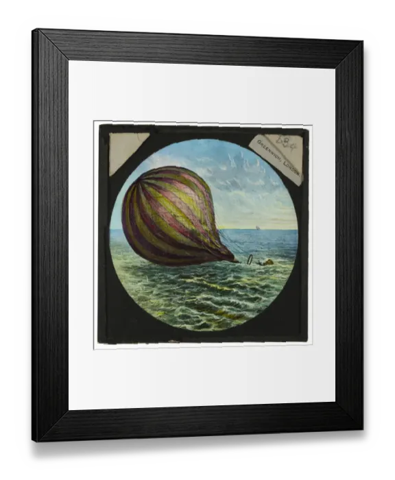 Framed Print : Balloon crash CVS01_01_032