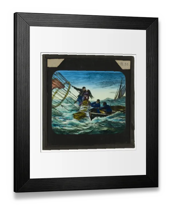 Framed Print : Balloon crash CVS01_01_031