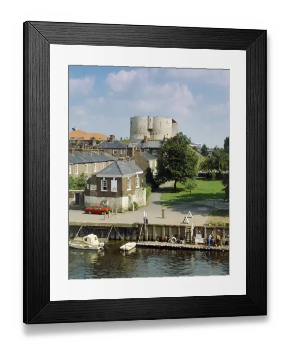 Framed Print : Cliffords Tower J860201 Framed Print : Cliffords Tower J860201