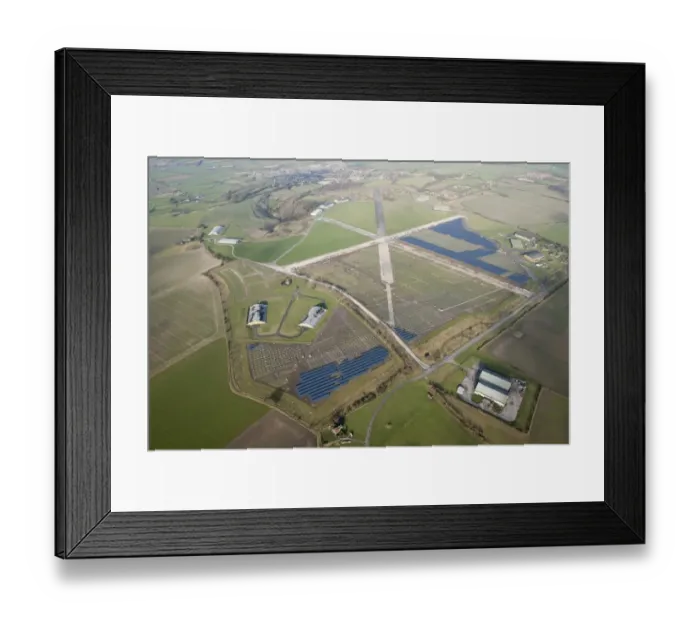 Framed Print : Wroughton Airfield Solar Park 29714_046