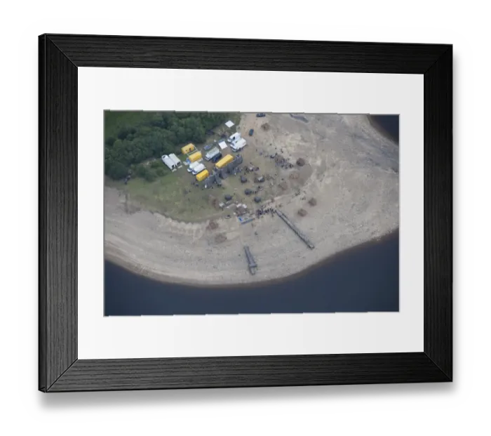 Framed Print : Filming Beowulf 28793_041