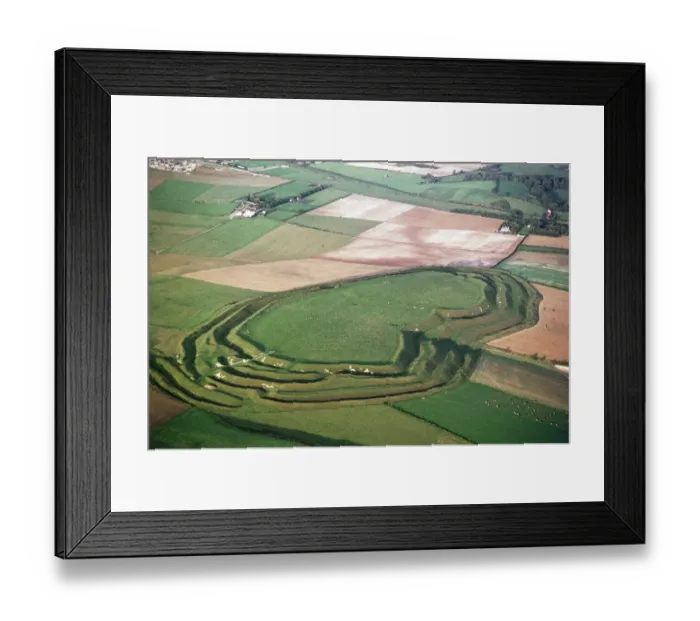 Framed Print : Maiden Castle JEH_22044_027
