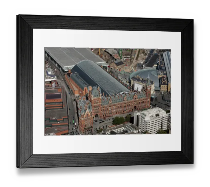 Framed Print : St Pancras Station 27537_029