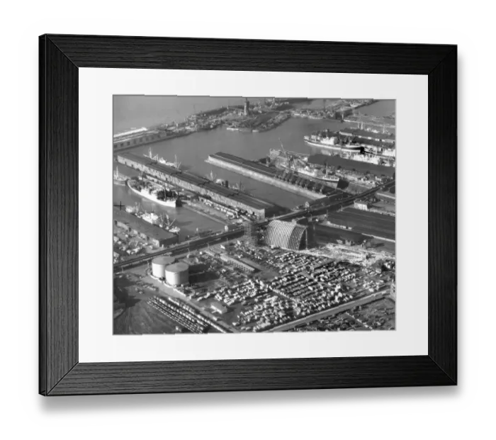 Framed Print : Huskisson Dock OP02540