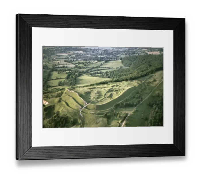 Framed Print : Painswick Camp JEH_22024_08b