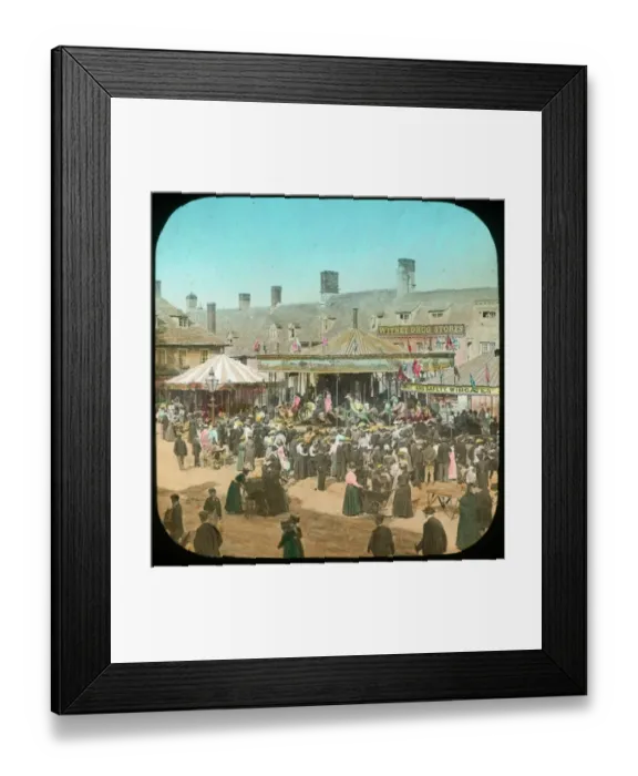 Framed Print : Witney Fair TS00006