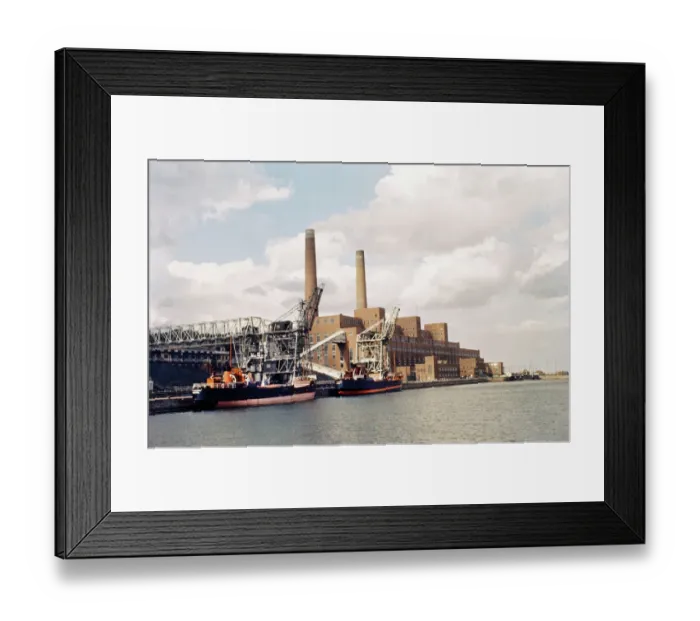 Framed Print : Portishead B Power Station JLP01_10_05338