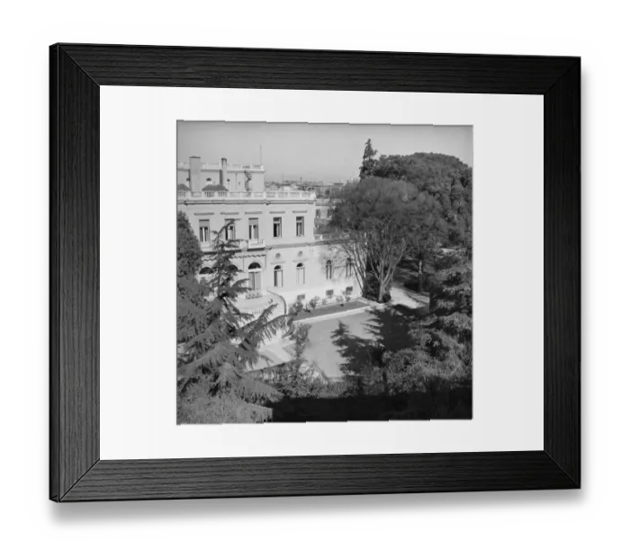Framed Print : British Embassy in Rome P_D00363_007