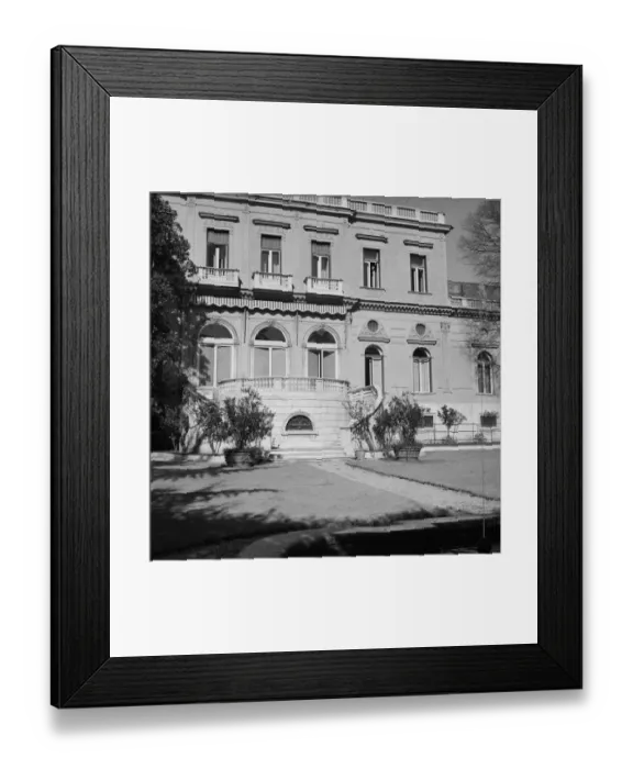 Framed Print : British Embassy in Rome P_D00363_012