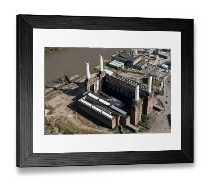 Framed Print : Battersea Power Station 27538_034 Framed Print : Battersea Power Station 27538_034