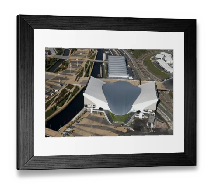 Framed Print : Aquatic centre 27530_020 Framed Print : Aquatic centre 27530_020