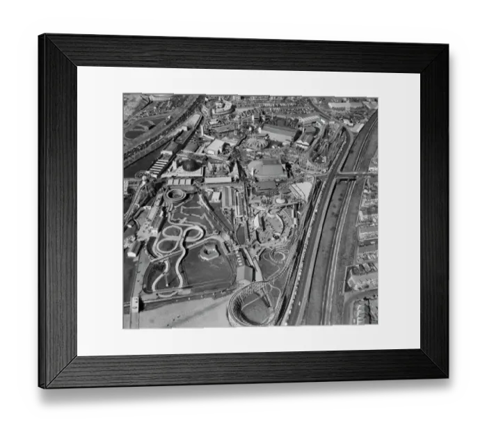 Framed Print : Blackpool Pleasure Beach EAW223435 Framed Print : Blackpool Pleasure Beach EAW223435