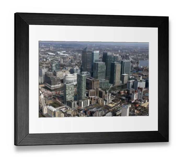 Framed Print : Canary Wharf 29227_023 Framed Print : Canary Wharf 29227_023