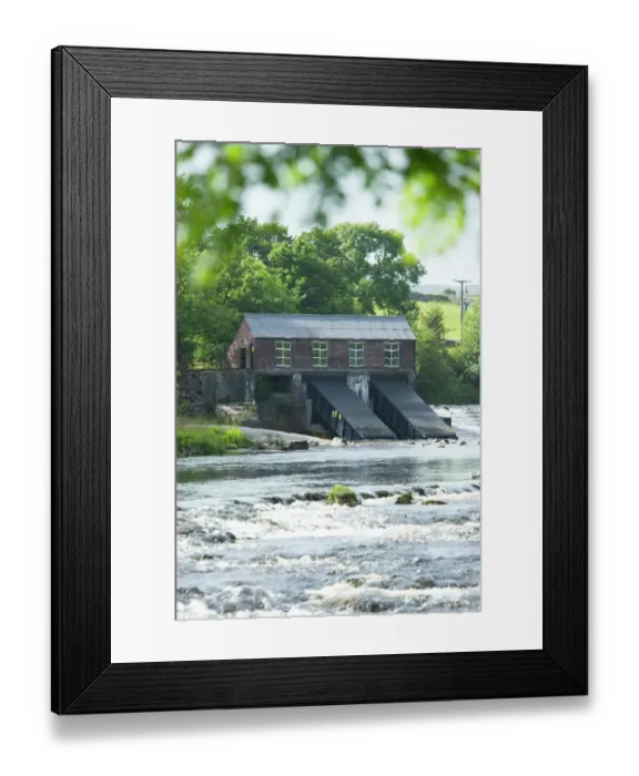 Framed Print : Hydro power DP143653