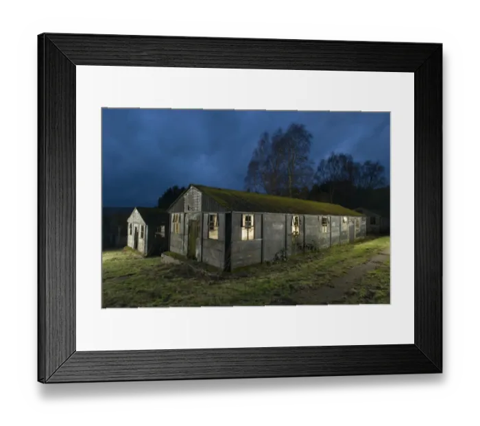 Framed Print : Harperley Camp DP143503 Framed Print : Harperley Camp DP143503