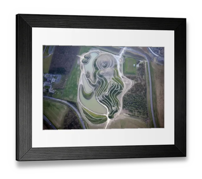 Framed Print : Northumberlandia 28289_028 Framed Print : Northumberlandia 28289_028