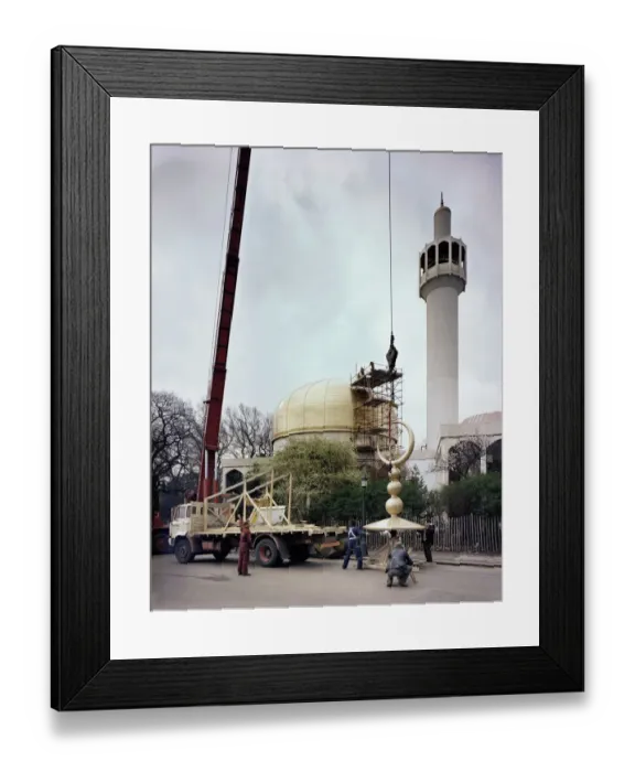 Framed Print : Regents Park Mosque JLP01_10_04302 Framed Print : Regents Park Mosque JLP01_10_04302