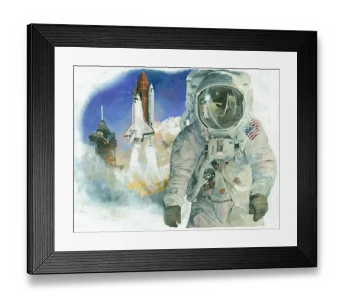 Framed Print : The Modern Age IC132_002