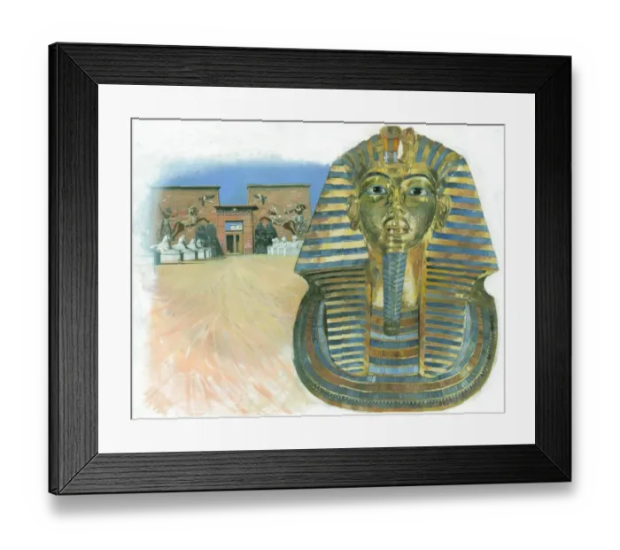 Framed Print : Ancient Egypt IC132_001