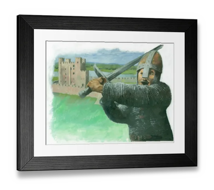 Framed Print : The Normans IC132_003