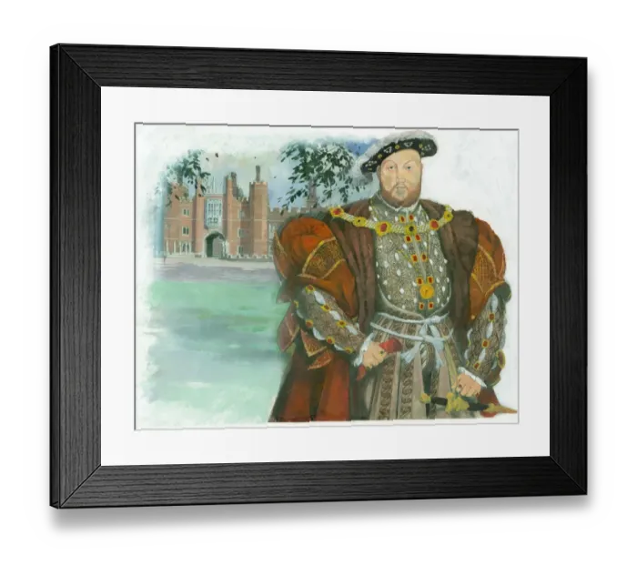 Framed Print : The Tudors IC132_004 Framed Print : The Tudors IC132_004