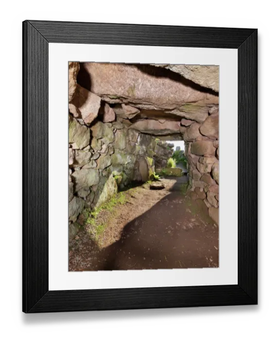 Framed Print : Carn Euny Ancient Village N160024 Framed Print : Carn Euny Ancient Village N160024