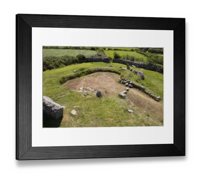 Framed Print : Carn Euny Ancient Village N160026 Framed Print : Carn Euny Ancient Village N160026