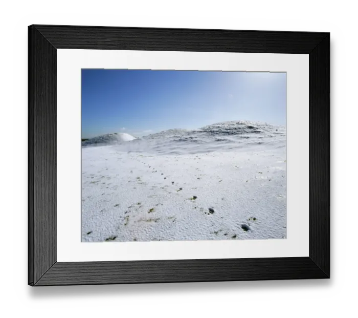 Framed Print : Winterbourne Poor Lot Barrows K040021