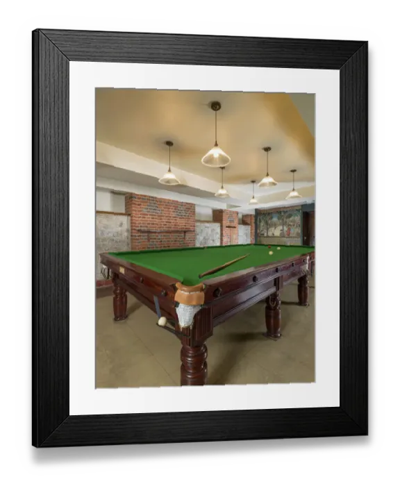 Framed Print : Billiards Room, Eltham Palace DP165853