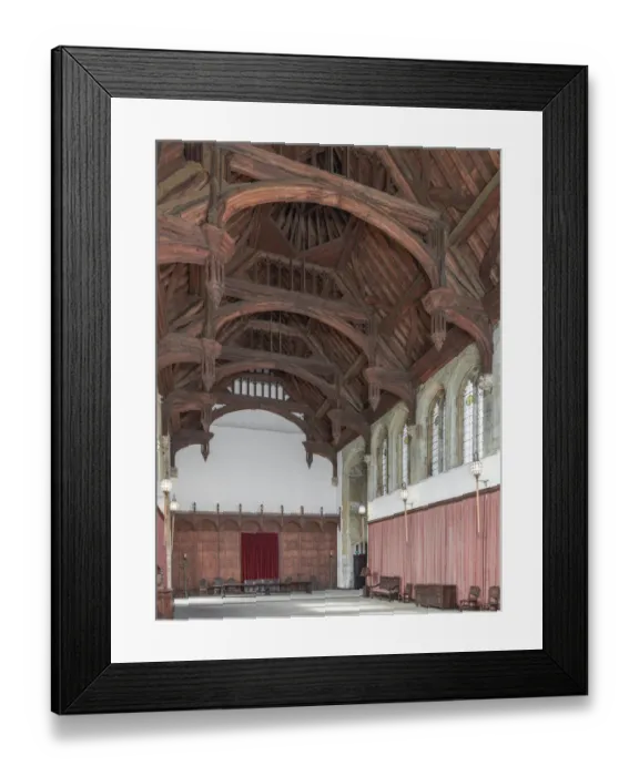 Framed Print : Great Hall, Eltham Palace DP165856
