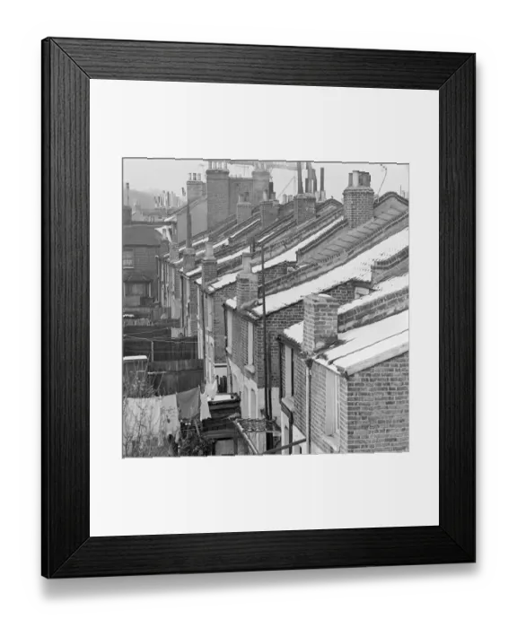 Framed Print : Rooftops a065158