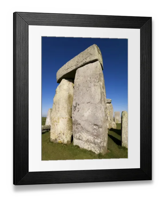 Framed Print : Stonehenge trilithon N080177