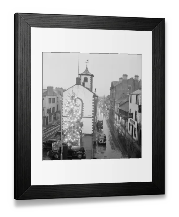 Framed Print : Keswick, Christmas 1953 a080373