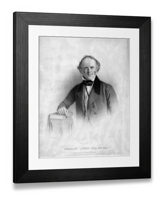 Framed Print : Charles Lyell K970229