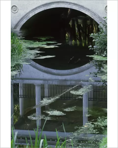 Tea House Bridge reflection M070390